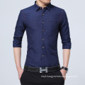 Men′s Shirt Long Sleeve Slim Fit Shirt Casual Spring High Quality Men′s Shirts